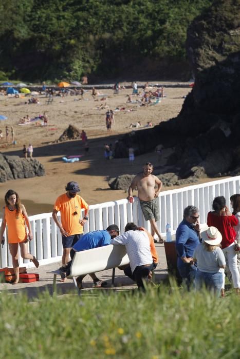 Fallece un joven en la playa de los Curas, en Perl