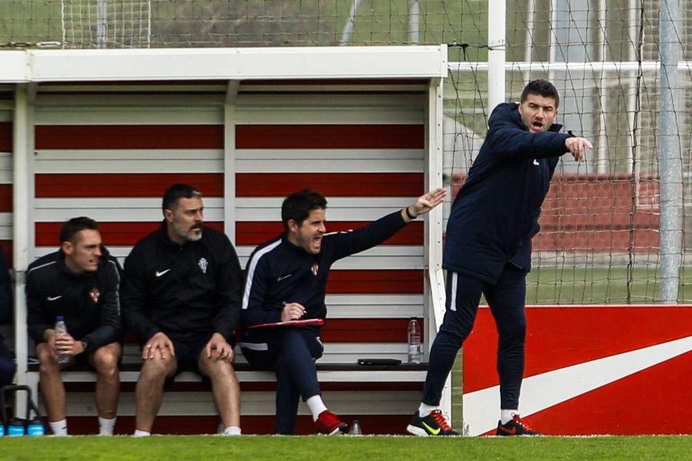 Partido Sporting B-Racing de Ferrol.