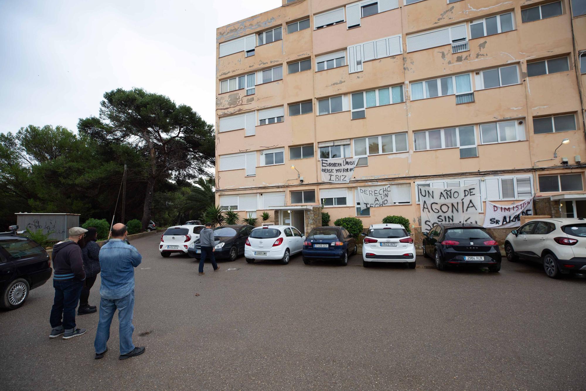 Desalojo de los apartamentos Don Pepe: «No es justo que un juez me haga salir de mi casa»