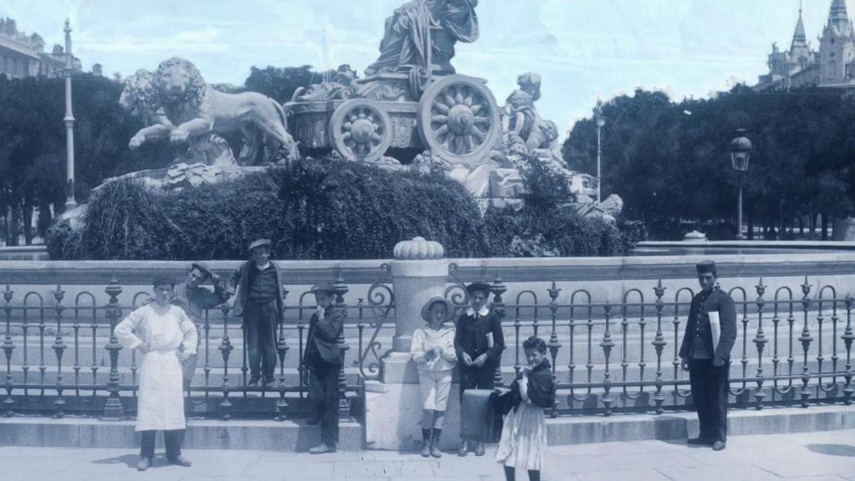 Imagen de archivo de la fuente de Cibeles