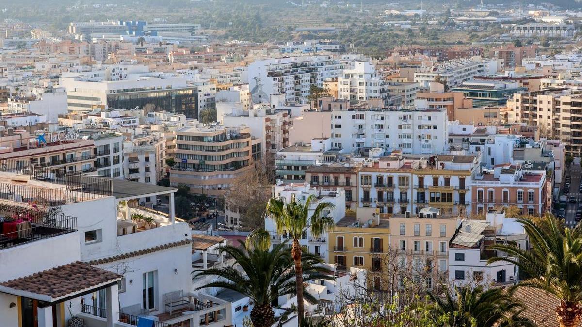 La ciudad de Ibiza