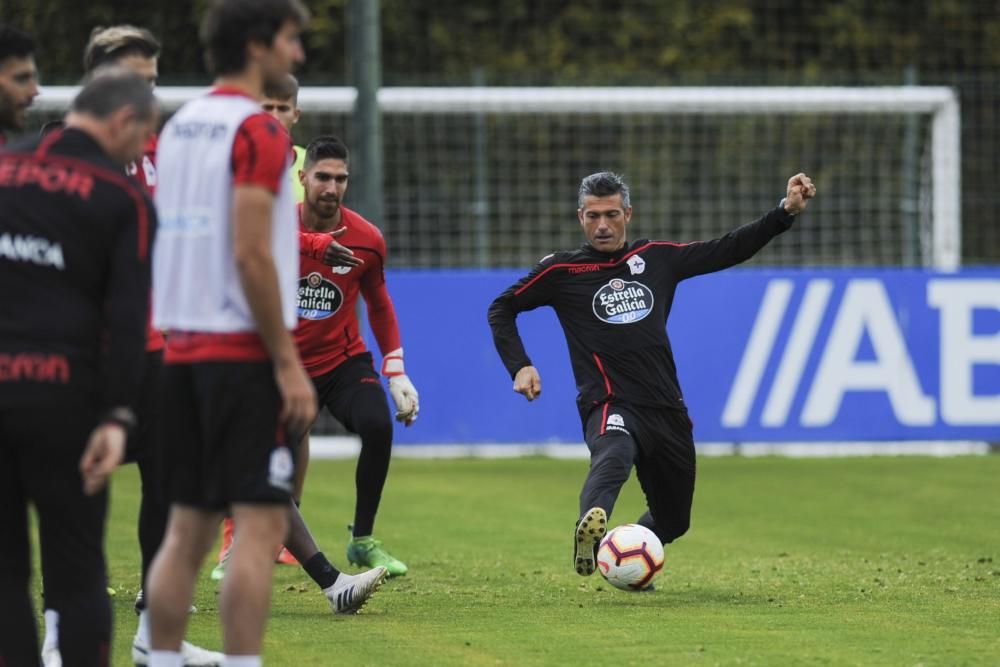 El Deportivo viaja mañana, viernes 14, a Málaga para disputar el sábado el partido de vuelta de las semifinales por el ascenso a LaLiga Santander.