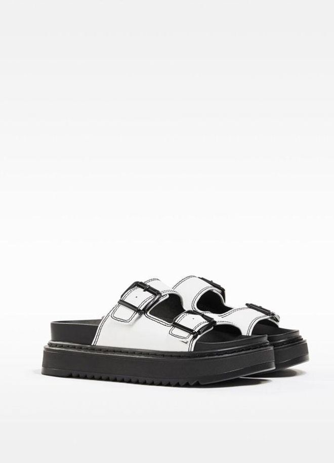 Sandalias plataforma de Bershka