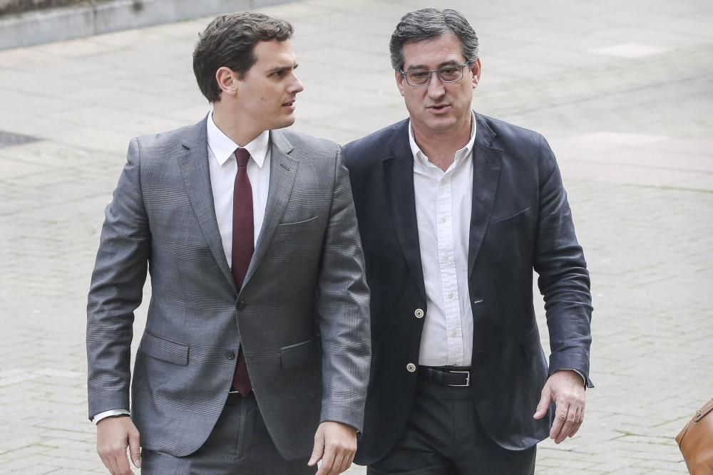 Albert Rivera con Javier Fernández