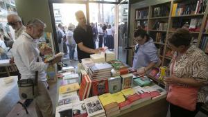 Reapertura de la Librería la Moixeranga en Paiporta este jueves.