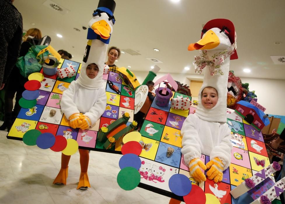 Carnaval infantil en el Calatrava de Oviedo