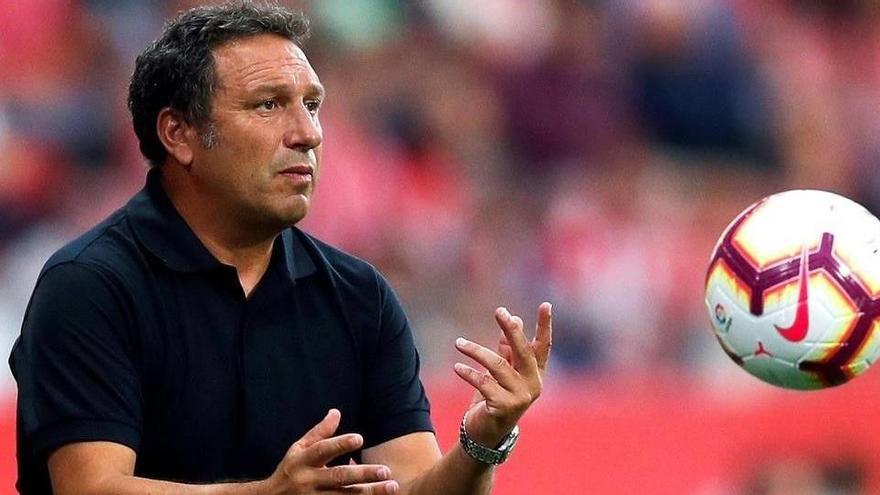 Eusebio Sacristán, quan era tècnic del Girona