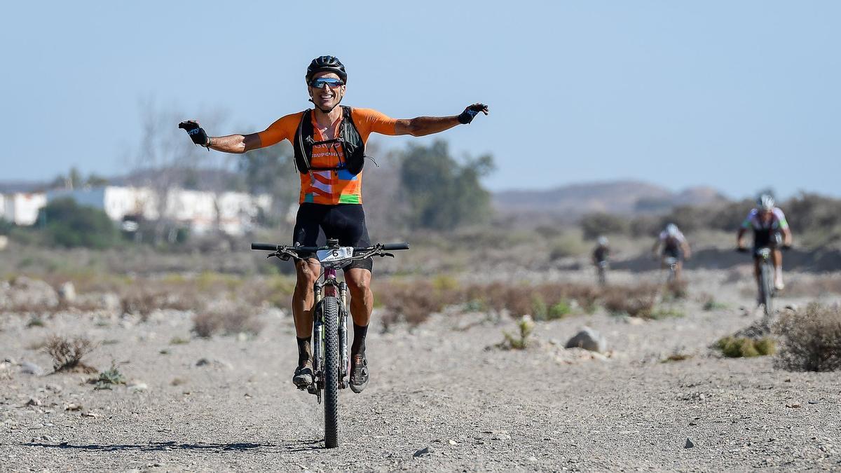 Luis Ángel Maté, en la Titan Desert Almería
