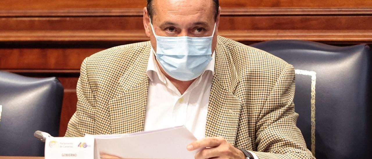 Blas Trujillo, consejero de Sanidad.