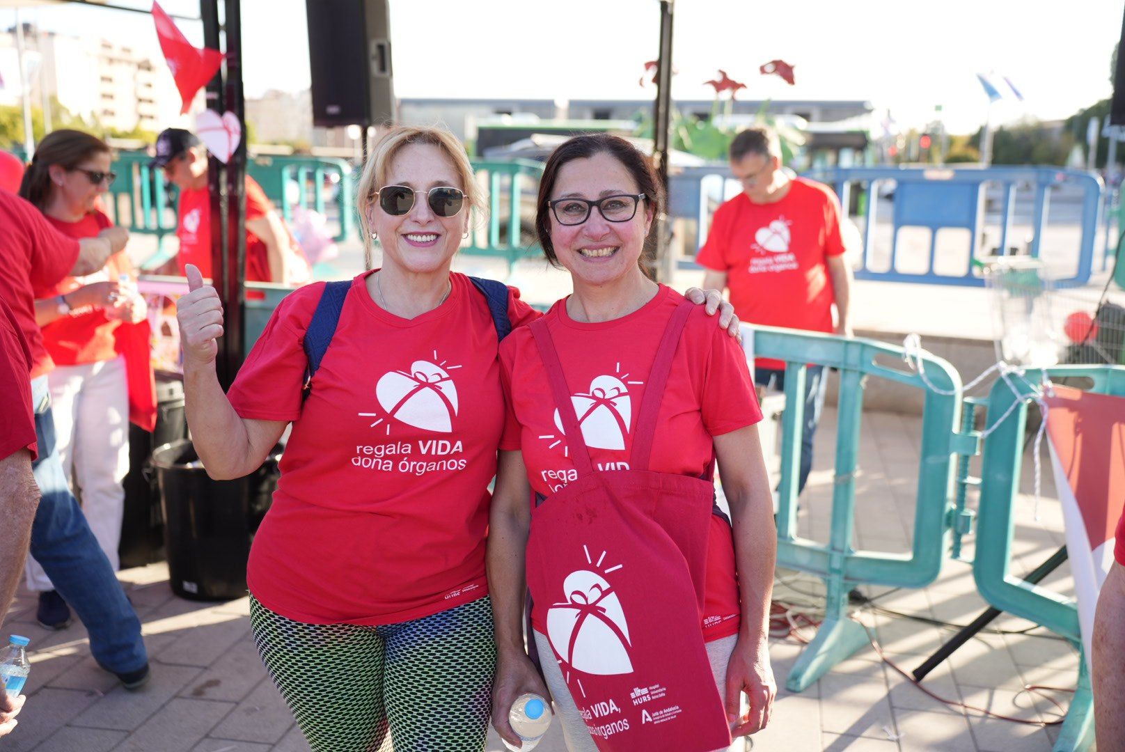 La marcha por la donación de órganos, en imágenes