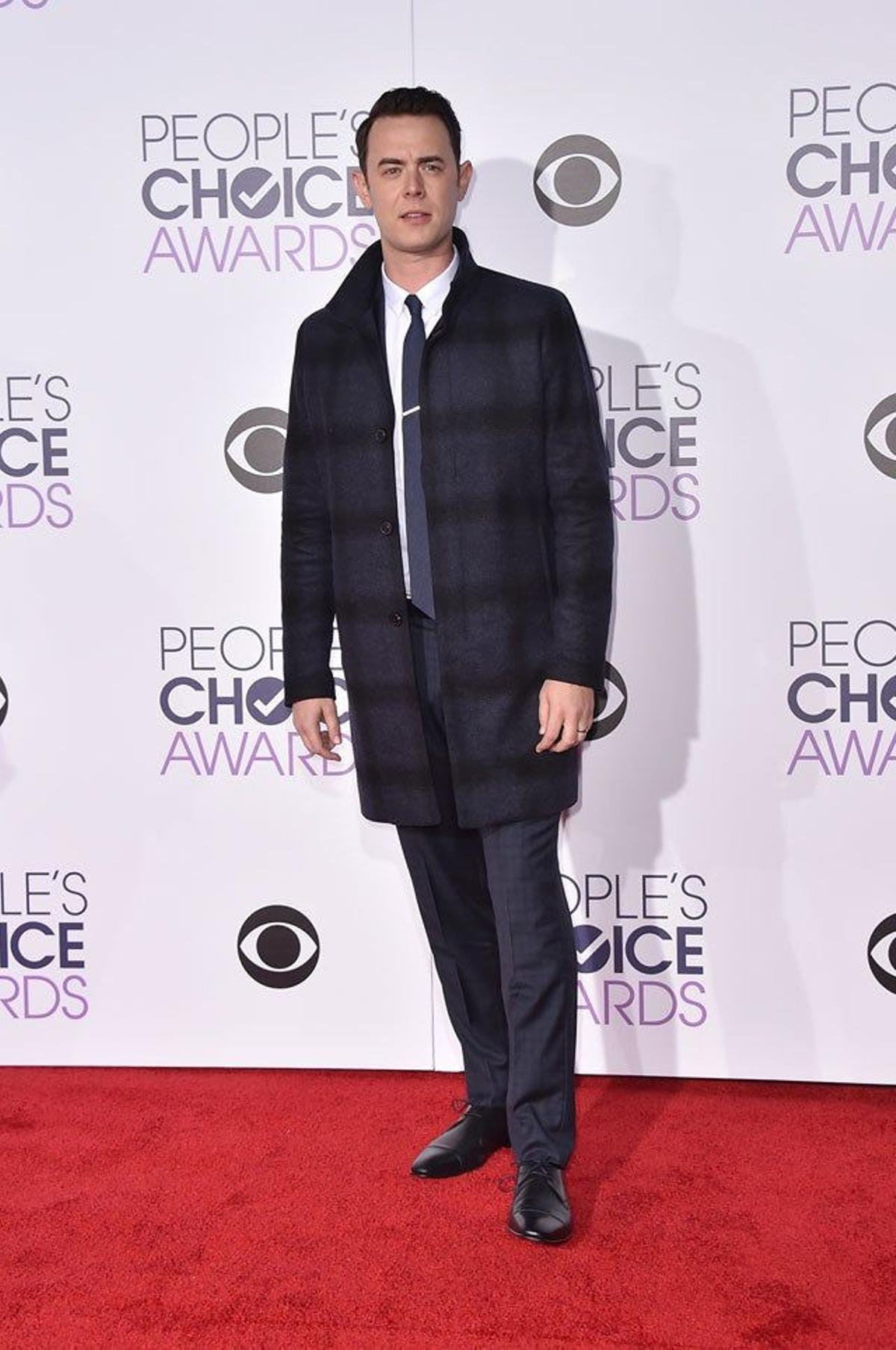 Colin Hanks, en la gala de los People's Choice Awards.