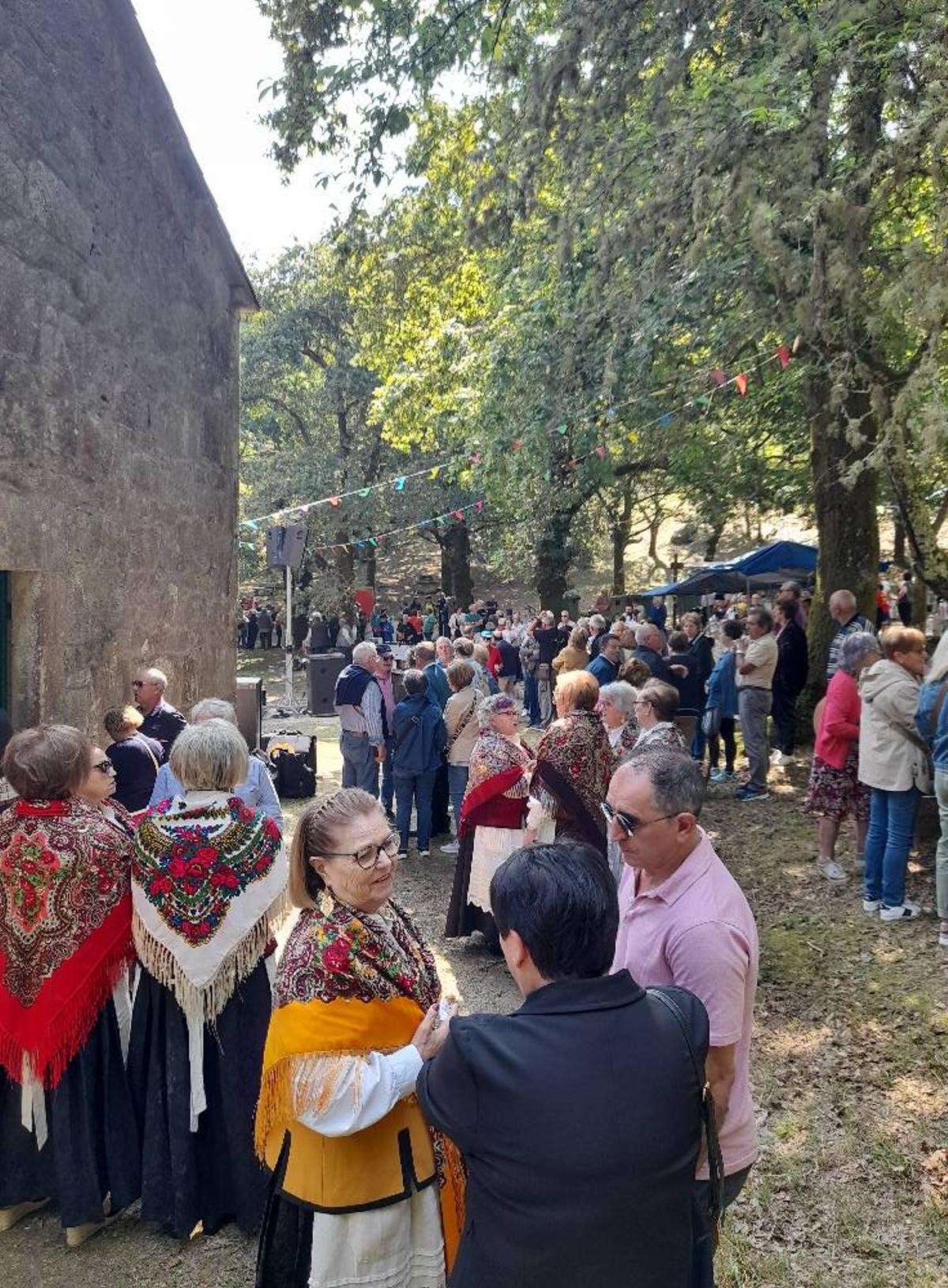 Los alrededores de la capilla.