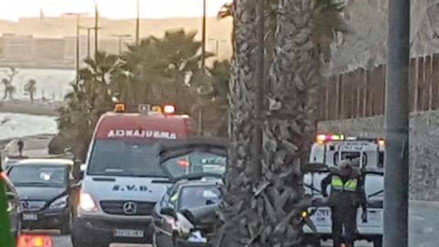 Accidente en la Cantera de Alicante