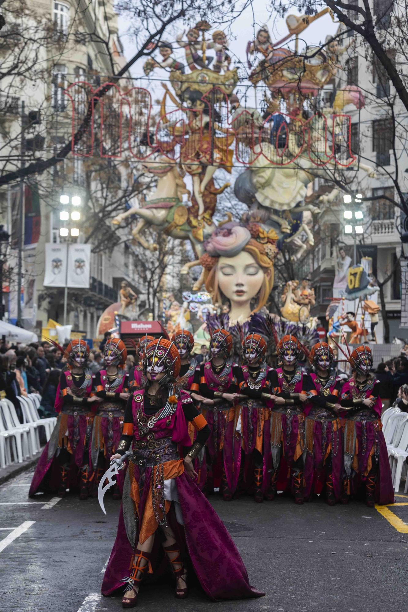 Parada mora de Almirante-Conde Altea con Marina Civera y Consuelo Llobell