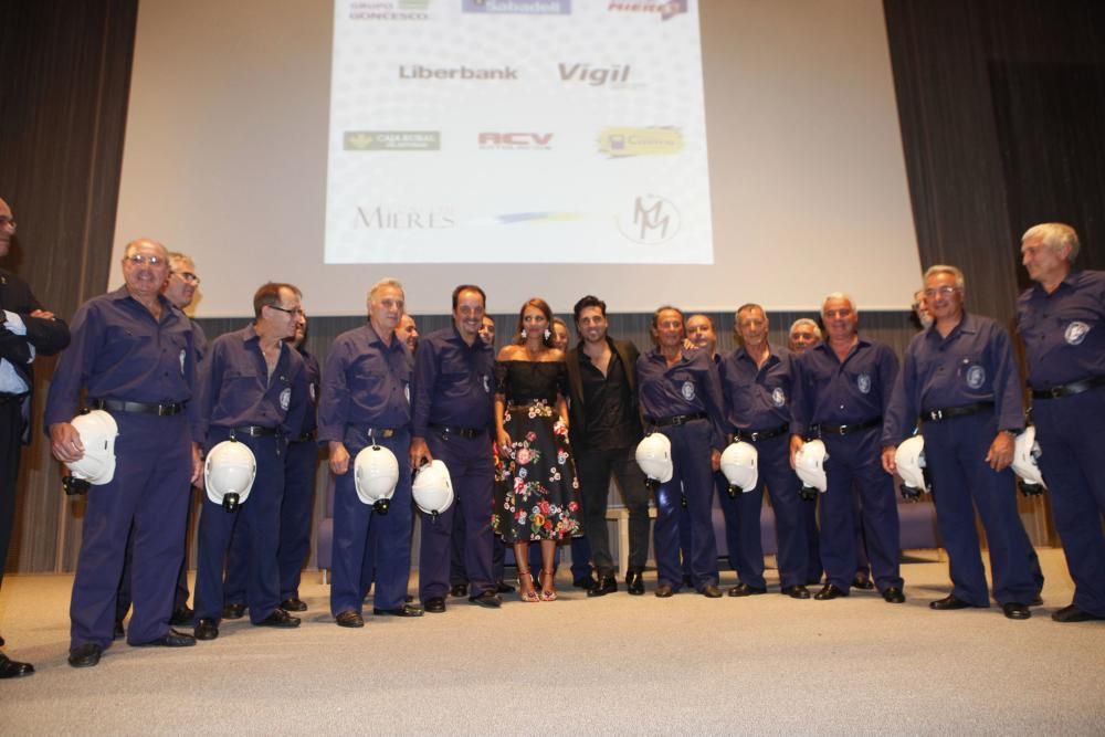 Paula Echevarría, embajadora de los Mierenses en el Mundo