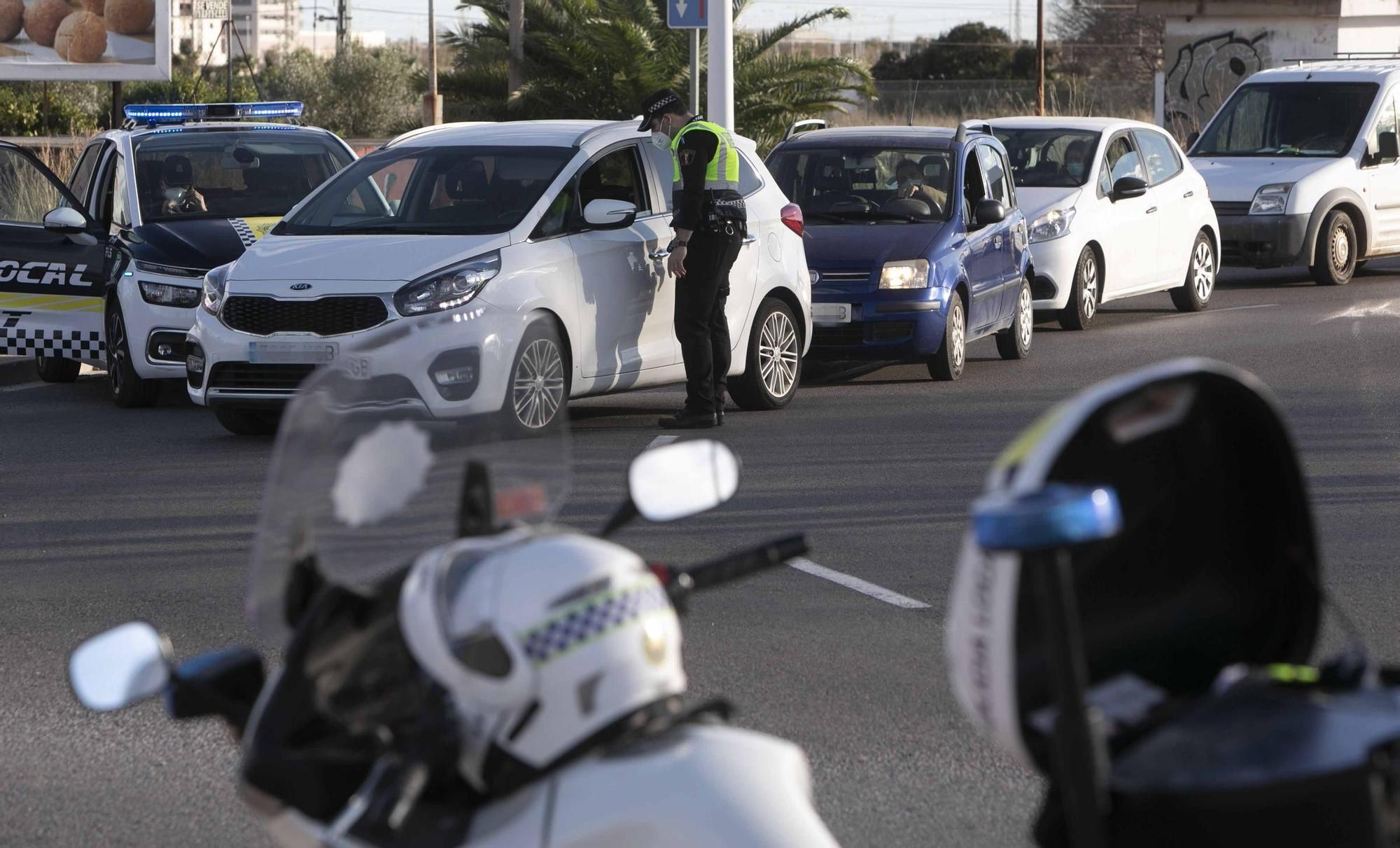 Tercer fin de semana de cierre perimetral en Sagunto