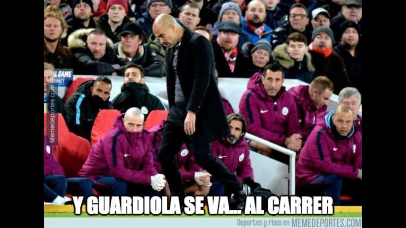 Los memes de la eliminación del City de Guardiola