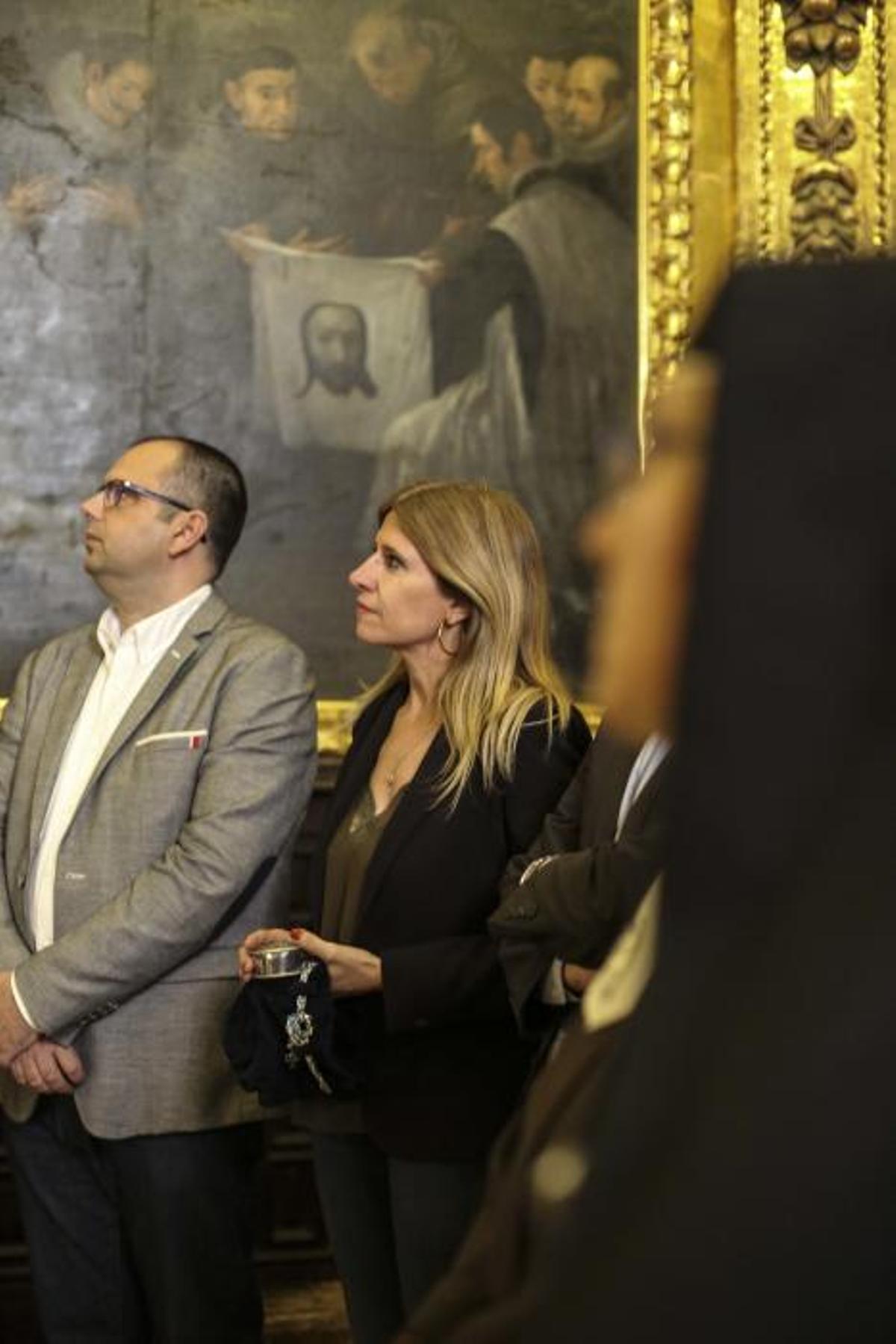 Pruebas en el camarín de la Santa Faz