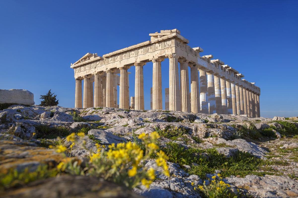 Aquí sí, el Partenón de Atenas.