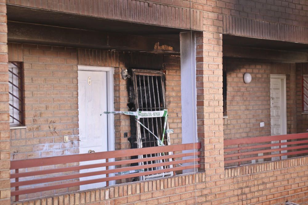 Muere un discapacitado en un incendio en Torrevieja