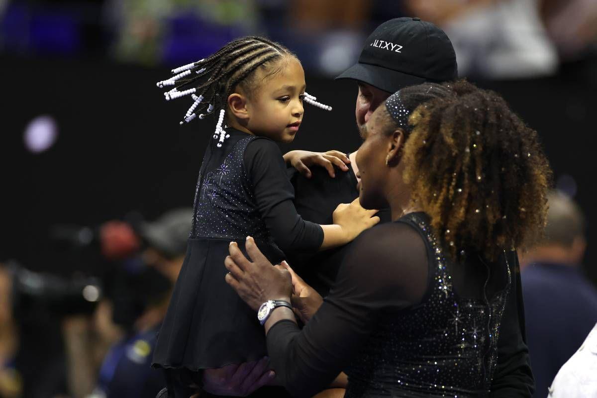El look de diamantes de Serena Williams a juego con su hija