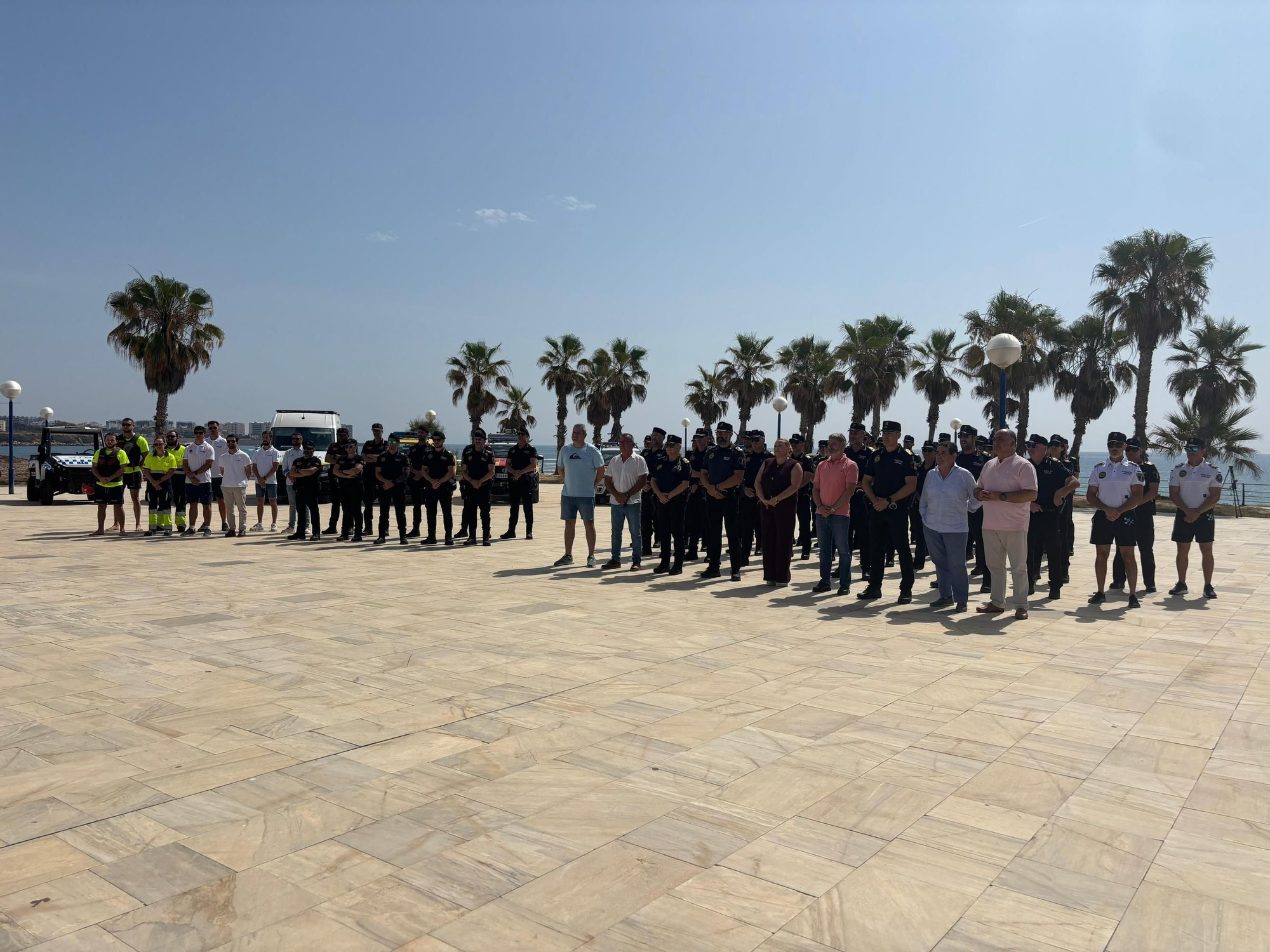 Dispositivo especial de seguridad en Orihuela Costa para el verano