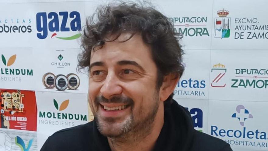 Ricardo Vasconcelos, técnico del Recoletas Zamora. | C. T.