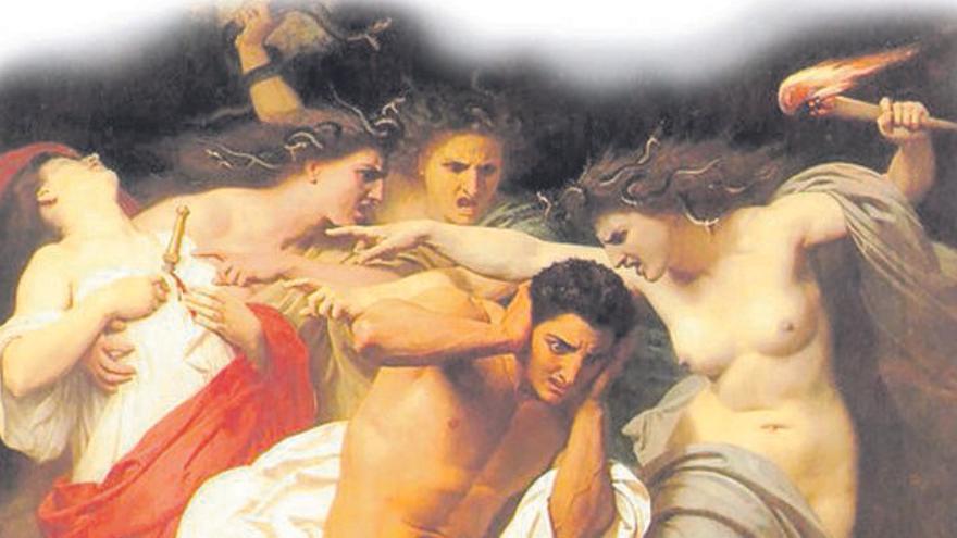 Orestes perseguido por las Furias’ (1862)