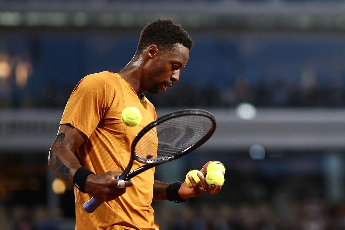 Gael Monfils, en Roland Garros.