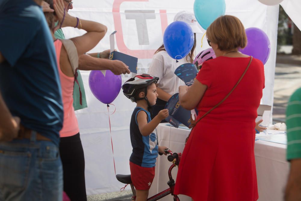 Una ciclovía pone fin a la Semana de la Movilidad