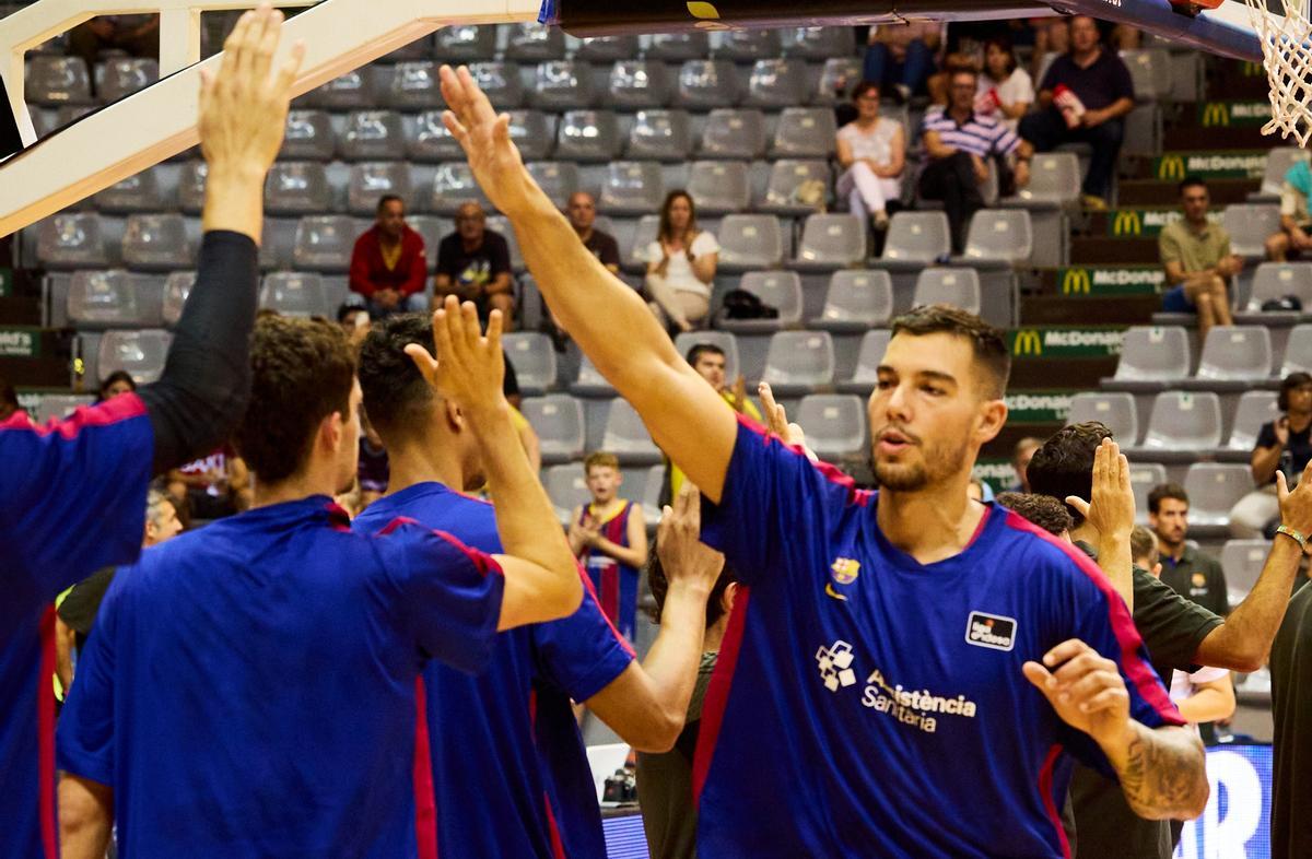 Willy Hernangómez reconoce que el Barça cumple con creces todas sus expectativas