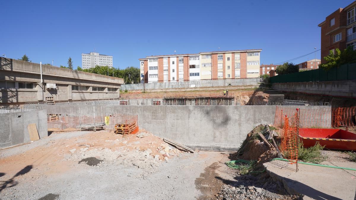 Visita a las obras del Centro Cívico de Zamora