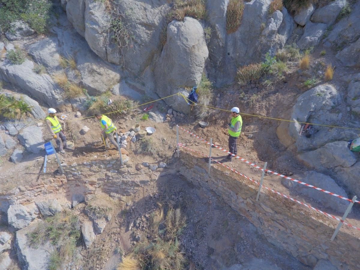 Fin de la primera fase de las obras del Castell de Borriol