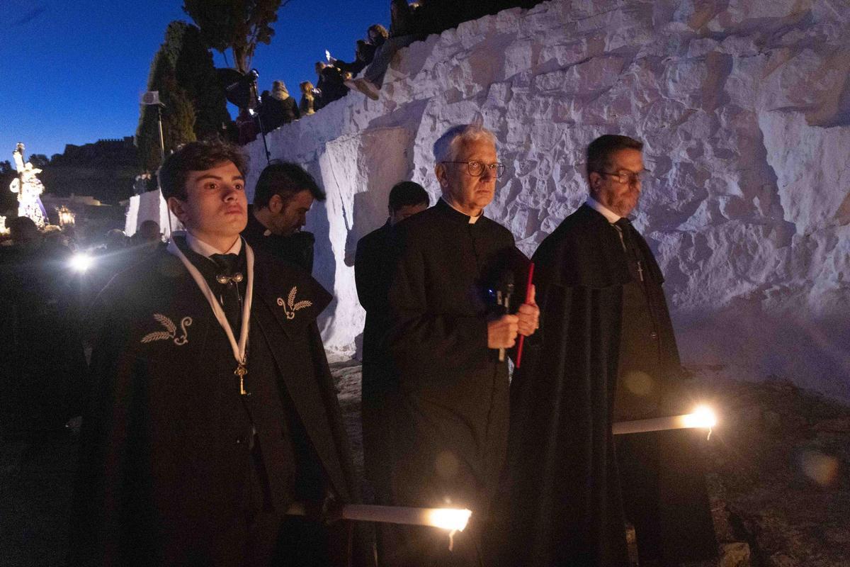 Los momentos más destacados del Viacrucis de la Semana Santa de Sagunt