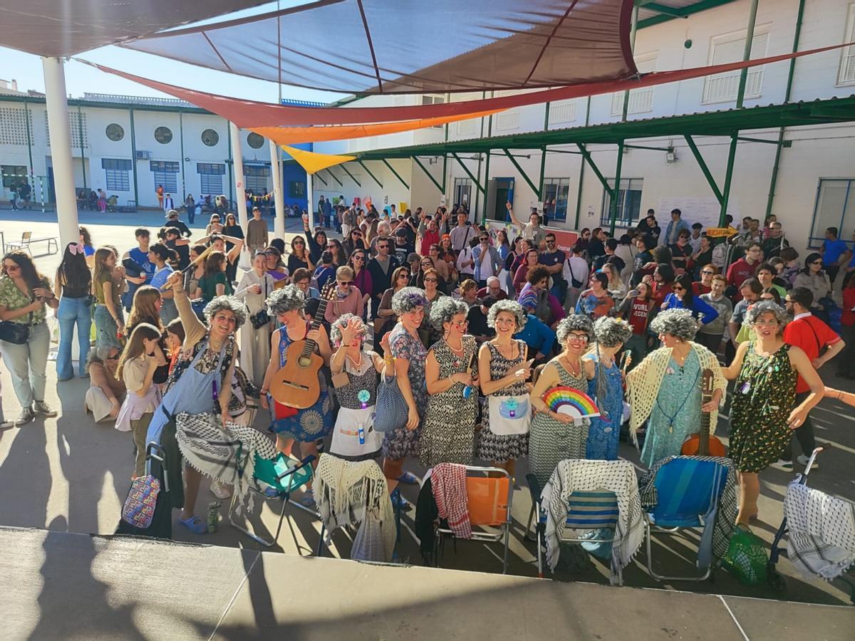 Una de las actuaciones fue de 'Las cordosiesas'.