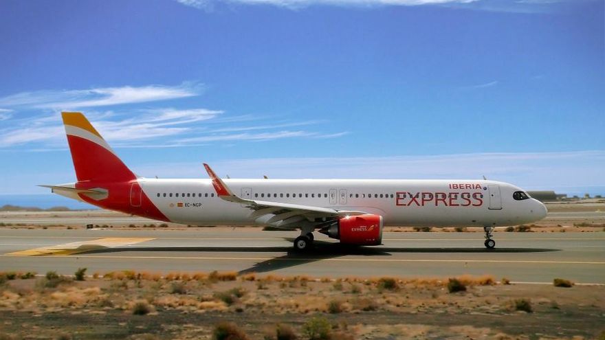 Avion de Iberia Express