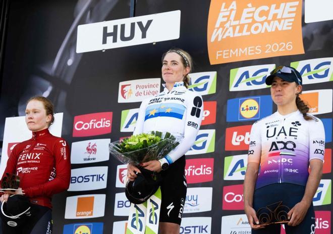 Una gran Paula Blasi acaba tercera a la Fletxa Valona