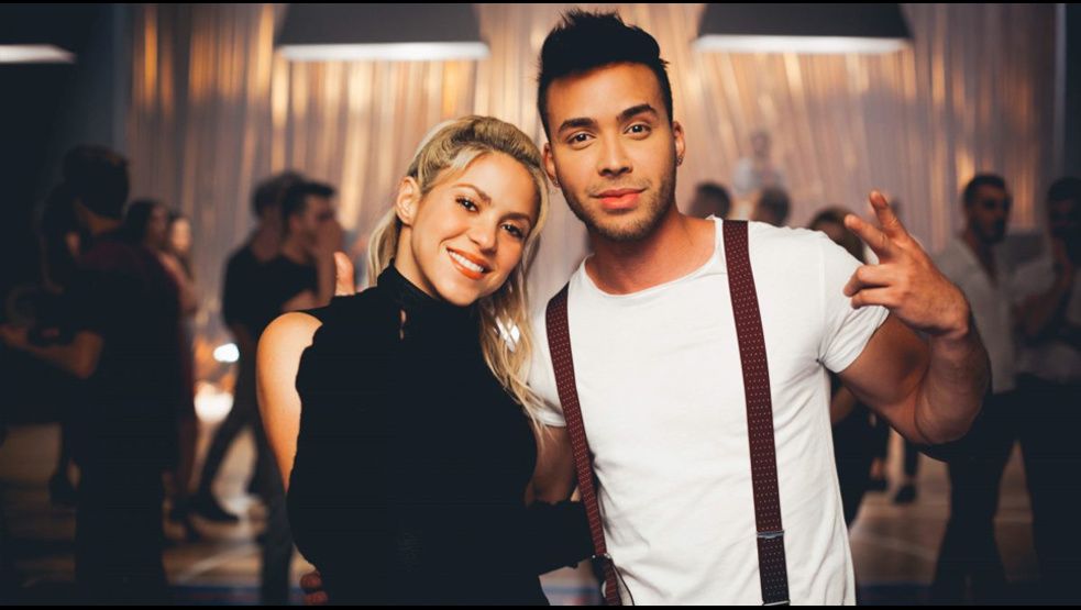 Shakira y Prince Royce nos enseñan a bailar bachata con ''Deja vu''