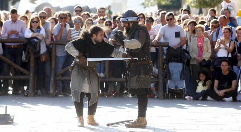 Mercado medieval en Zaragoza