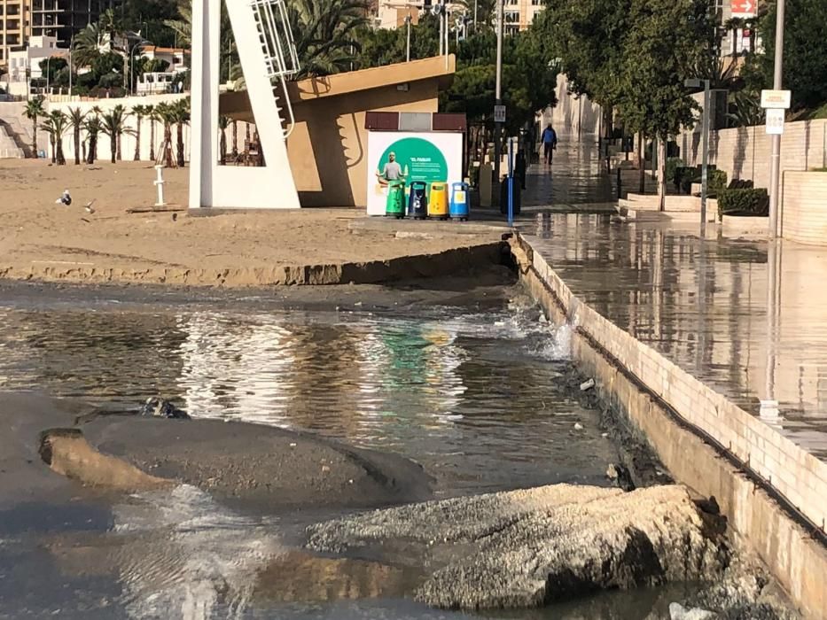 Desde el Consistorio se ha afirmado que mañana empezarán las reparaciones.