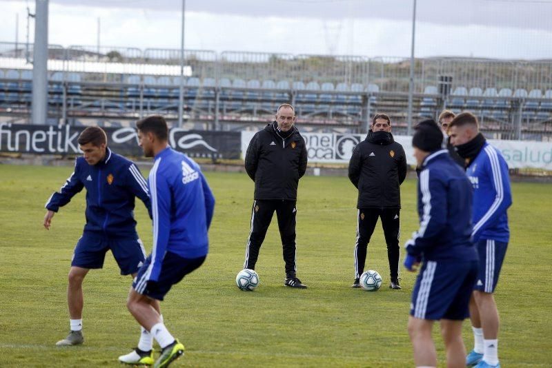 Entrenamiento del 15 de noviembre del Real Zaragoza