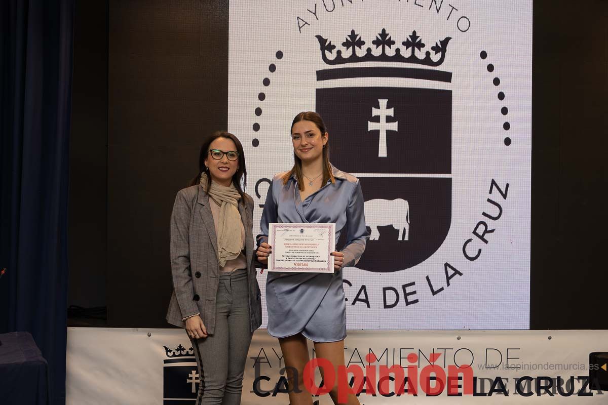 Entrega premios de educación en Caravaca
