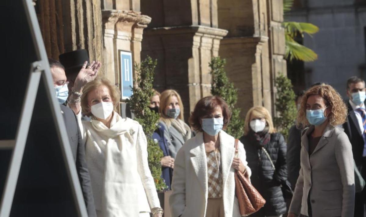 Llega la Reina Sofía para asistir a los "Princesa" Llega la Reina Sofía para asistir a los "Princesa"