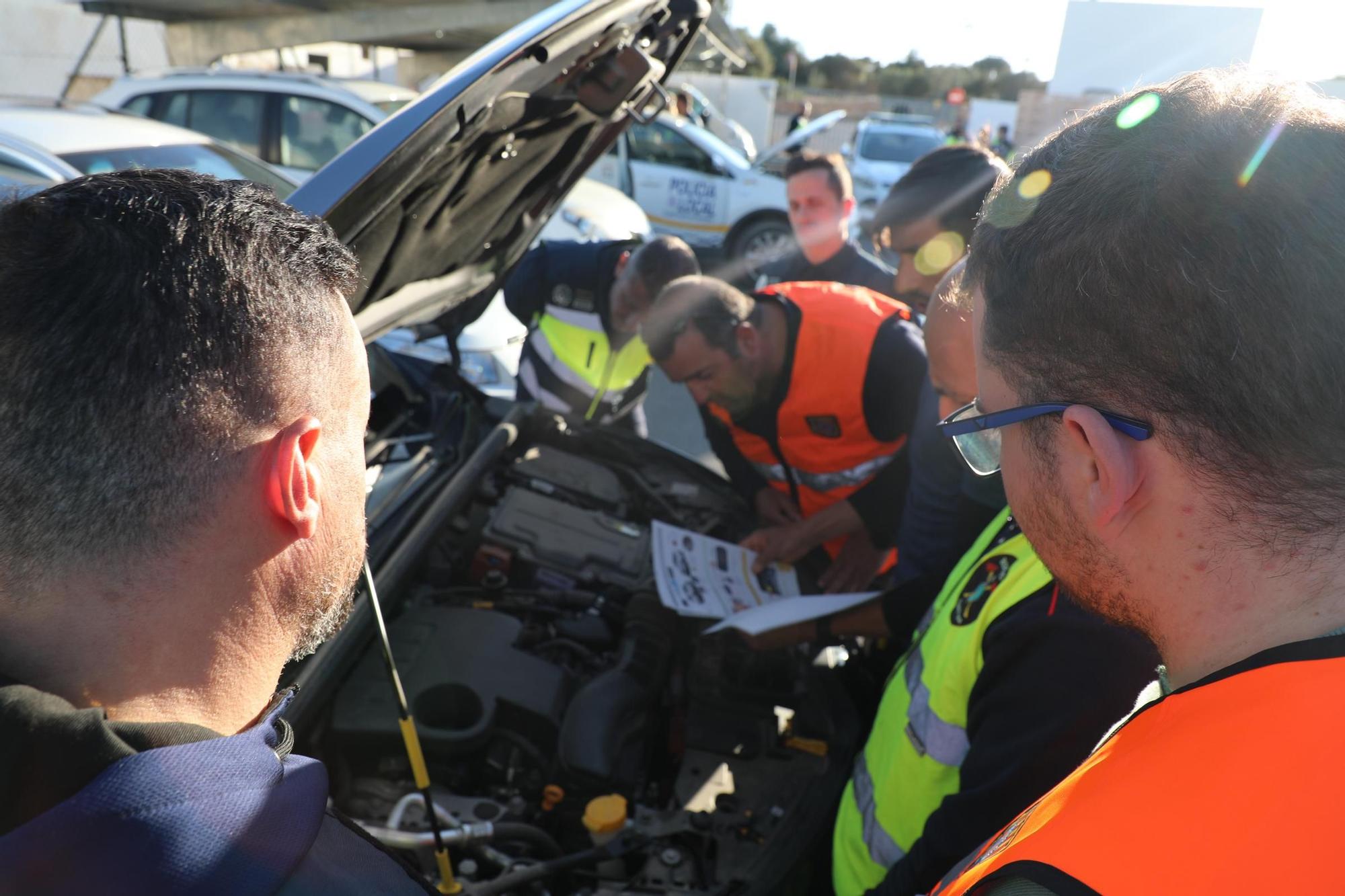 Salvar vidas en coches eléctricos en Formentera