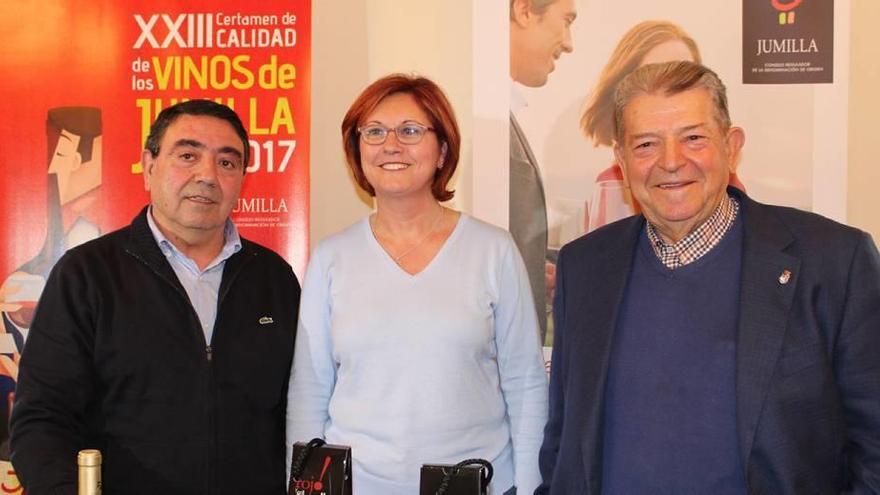 La alcaldesa de Jumilla, Juana Guardiola, participó en la presentación del Certamen de Calidad.