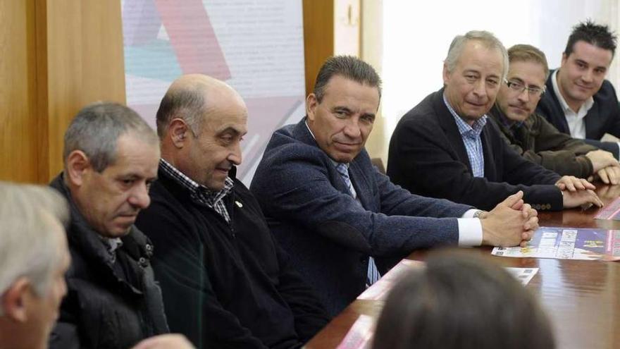 Imagen de la presentación del evento realizada ayer en el consistorio de A Estrada. // Bernabé/Javier Lalín