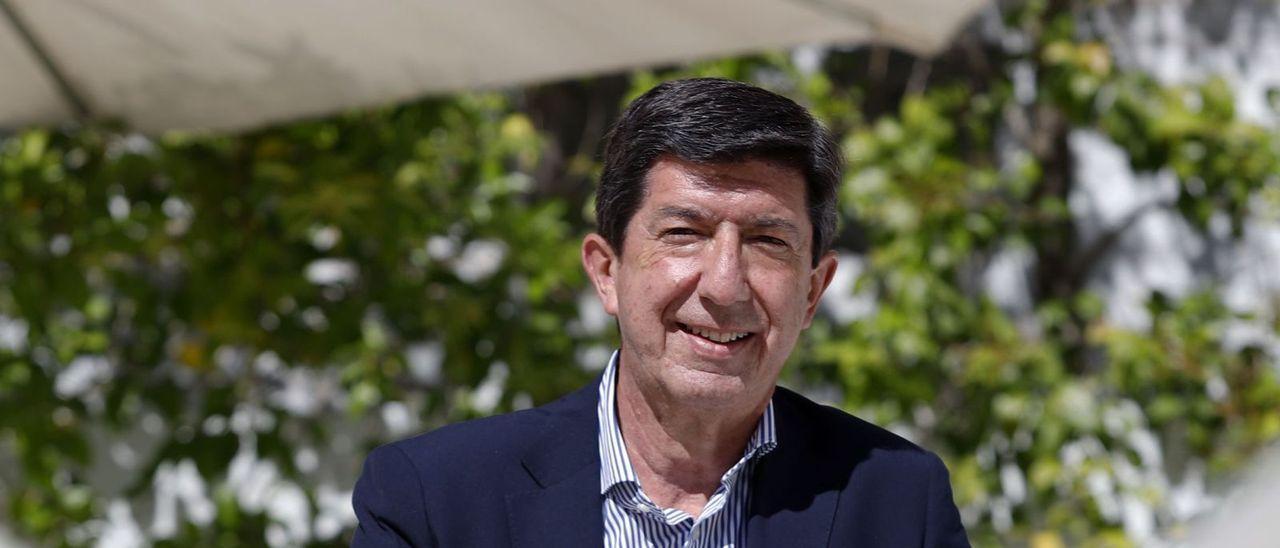 Juan Marín, candidato de Ciudadanos a la Presidencia de la Junta de Andalucía. para las elecciones del 19J.