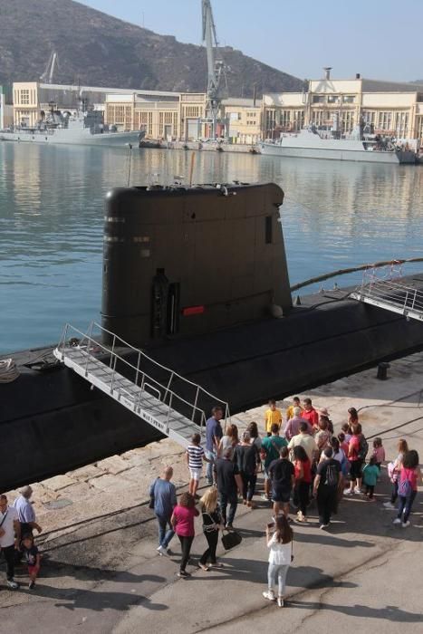 Jornada de puertas abiertas en el Arsenal de Cartagena