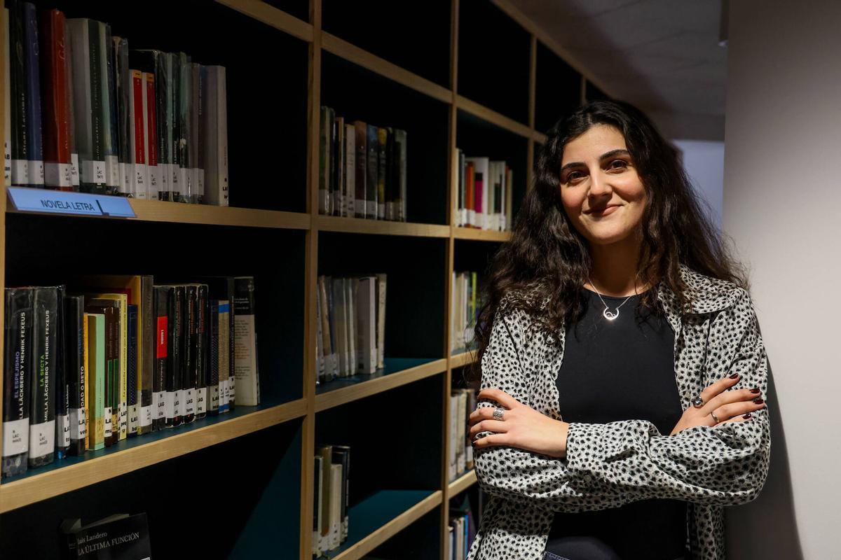 La escritora vilagarciana Alba Tomé
