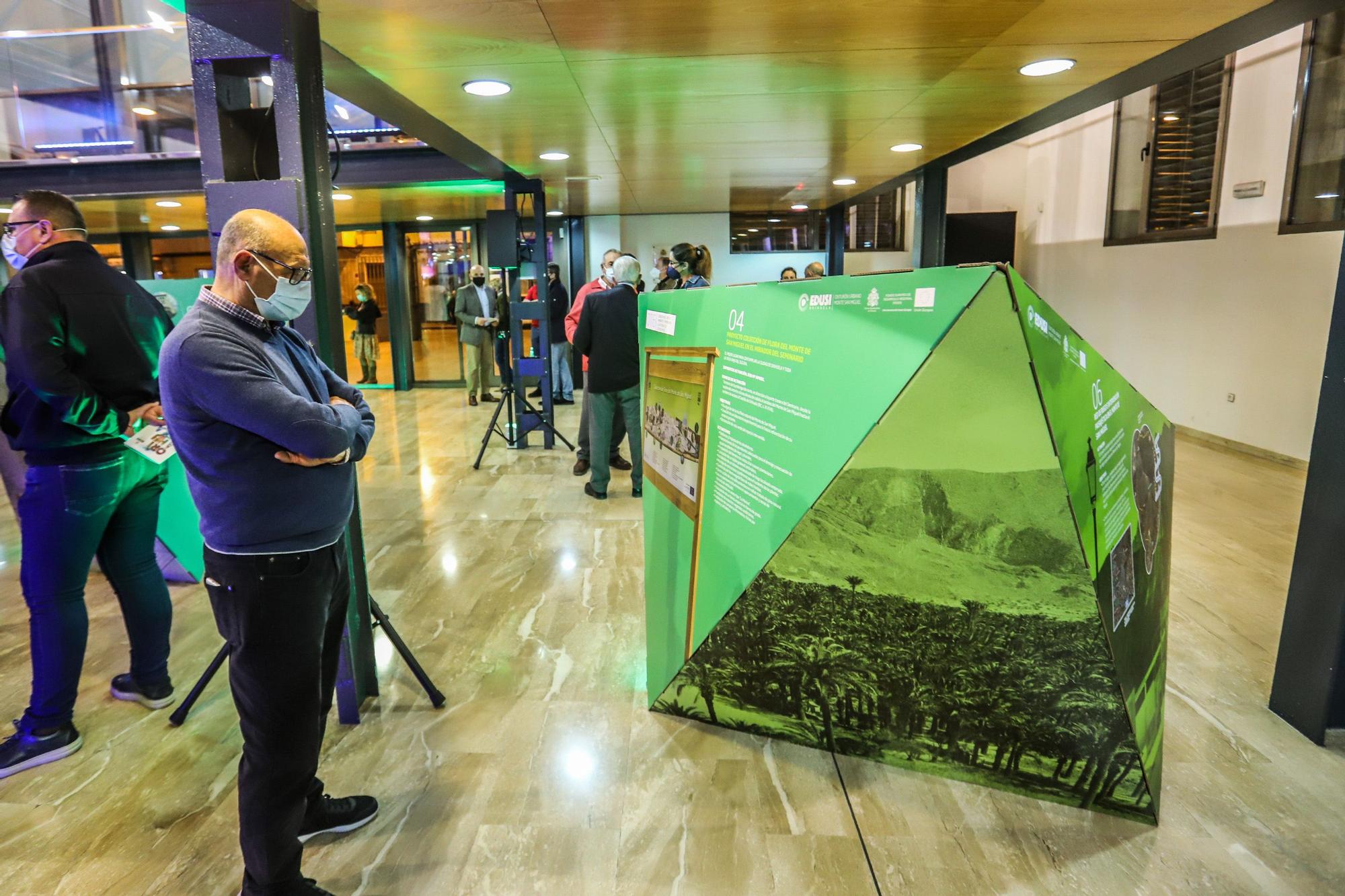La renovación del cinturón urbano del Monte de San Miguel, en imágenes